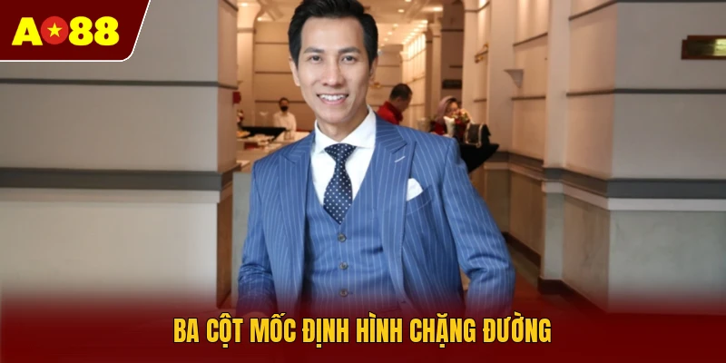 Ba cột mốc định hình chặng đường