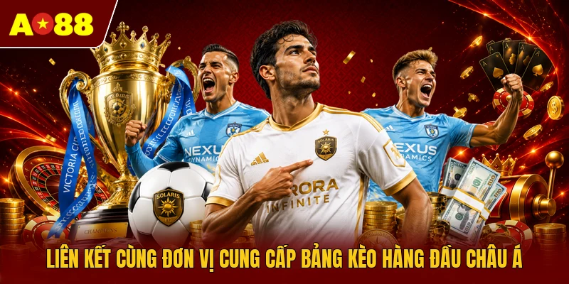 Liên kết cùng đơn vị cung cấp bảng kèo hàng đầu châu Á