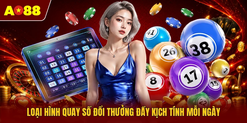 Loại hình quay số đổi thưởng đầy kịch tính mỗi ngày