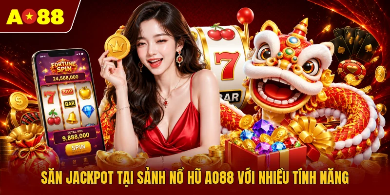Săn Jackpot tại sảnh nổ hũ AO88 với nhiều tính năng
