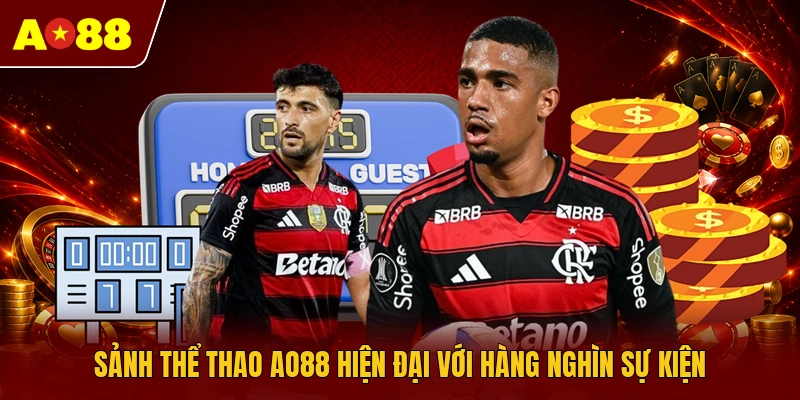 Sảnh thể thao AO88 hiện đại với hàng nghìn sự kiện